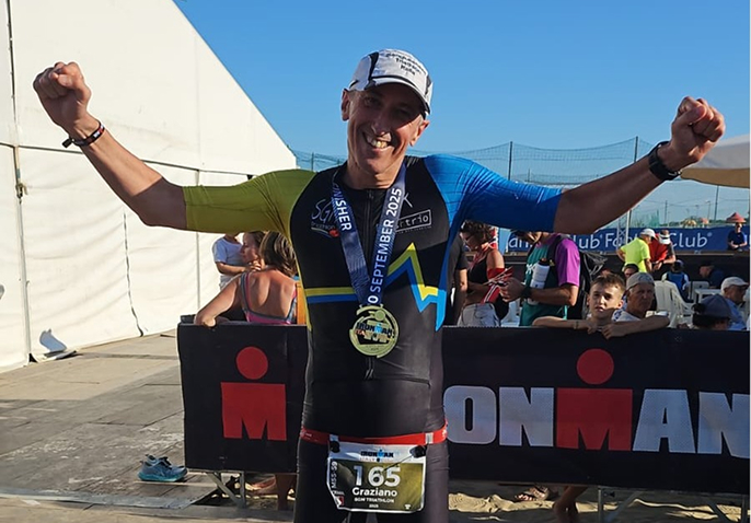 Graziano si qualifica per i mondiali a Kona!