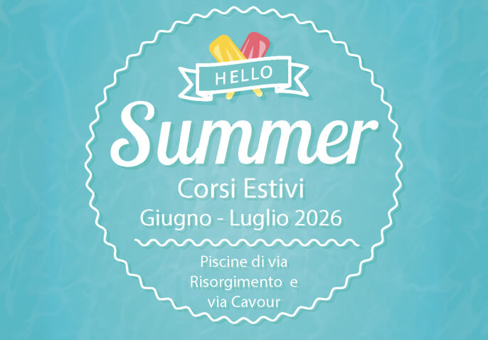 Corsi estivi in piscina e in palestra