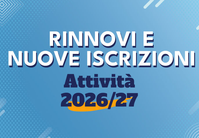 Rinnovi e nuove iscrizioni 2026/27