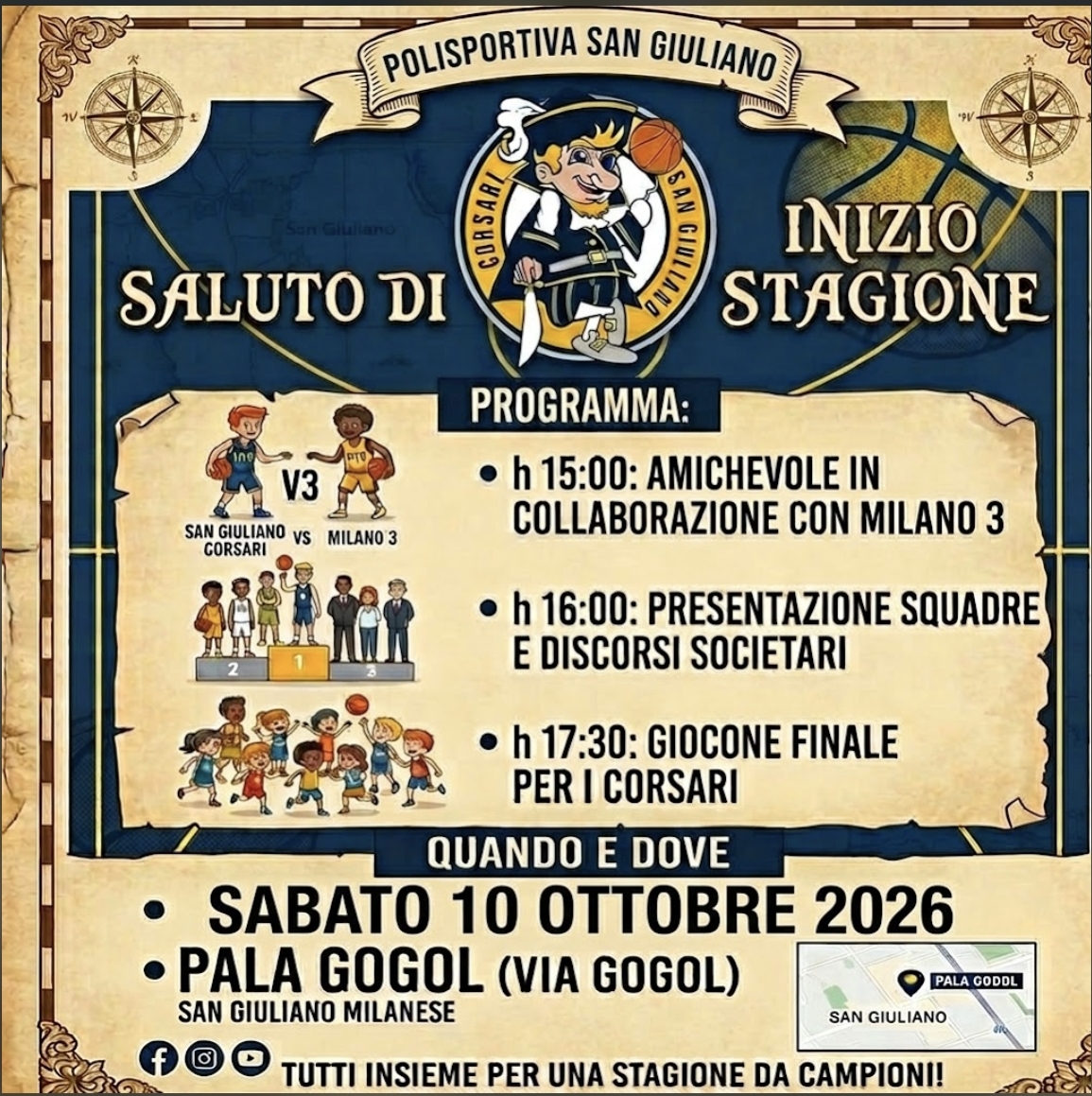 Saluto di inizio stagione 🏀